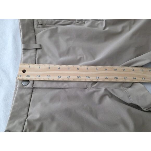 Lululemon Pants Mens 31 Tan Brown Commission Pant Warpstream Casual Athleisure - Picture 3 of 11